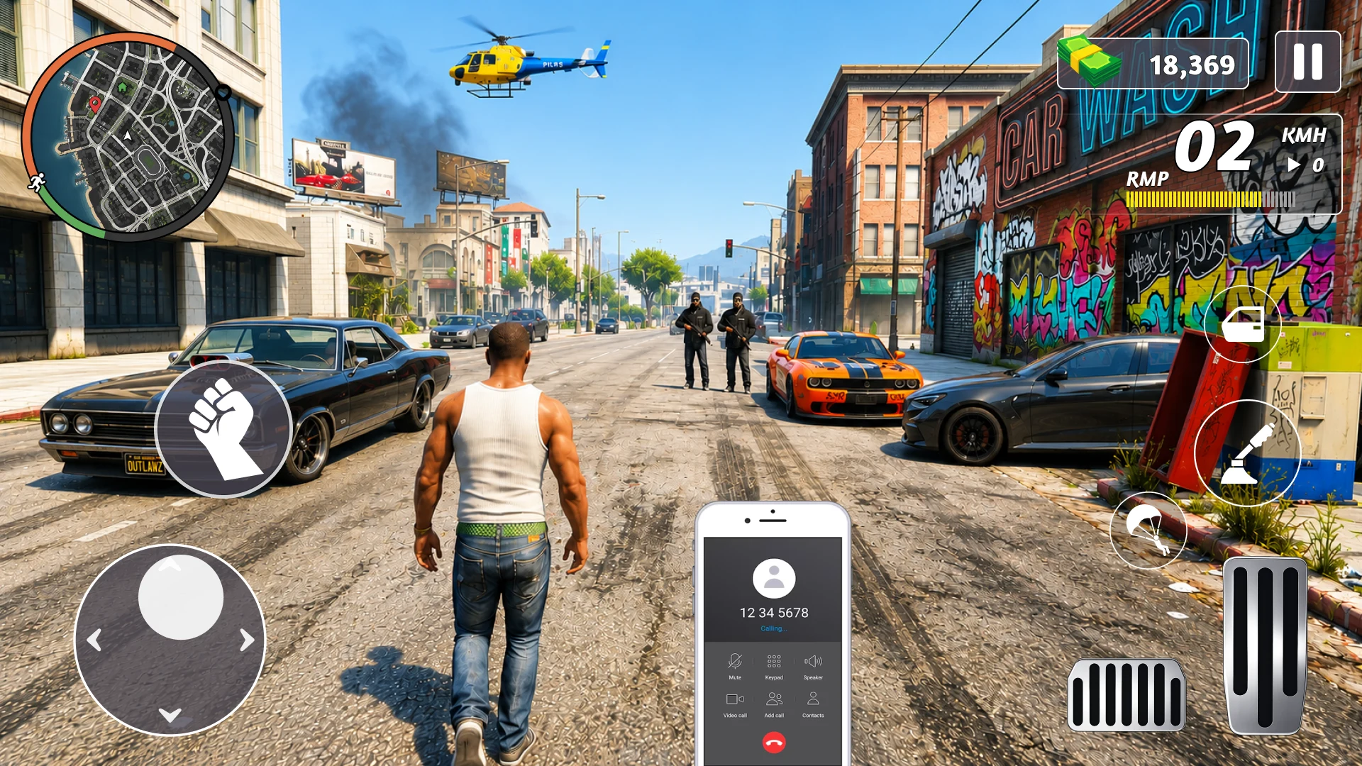 Gangster Crime Simulator 3D screenshot