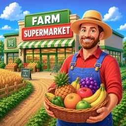 Значок My Farm Supermarket Simulator