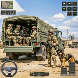 Значок Military Truck Cargo Game 3d